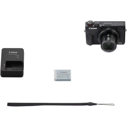 Canon PowerShot G7 X Mark III Digital Camera | 4K Vlogging, 20.1MP, Wi-Fi Bluetooth – Black Compact Camera for Creators