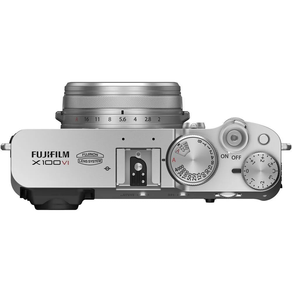 Fujifilm X100VI Digital Camera Silver | 40MP Compact Street Photography Camera